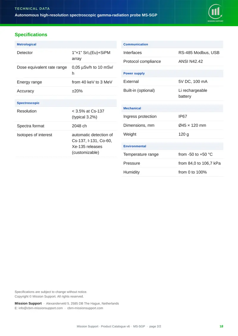 Product Catalogue, page 18 of 58