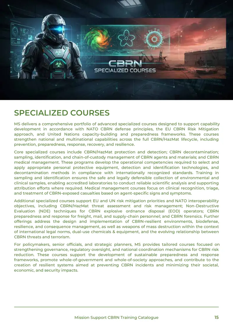 Training Catalogue, page 15 of 68