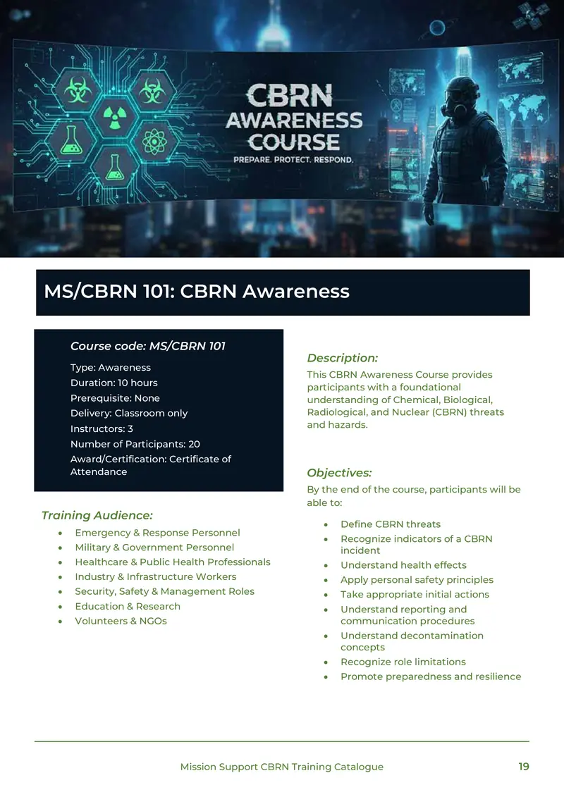 Training Catalogue, page 19 of 68