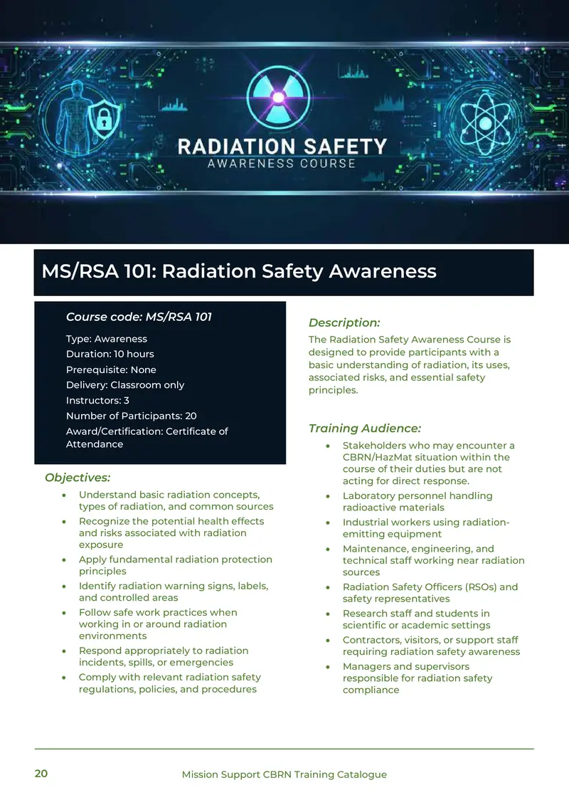 Training Catalogue, page 20 of 68