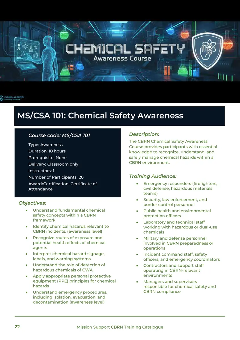 Training Catalogue, page 22 of 68
