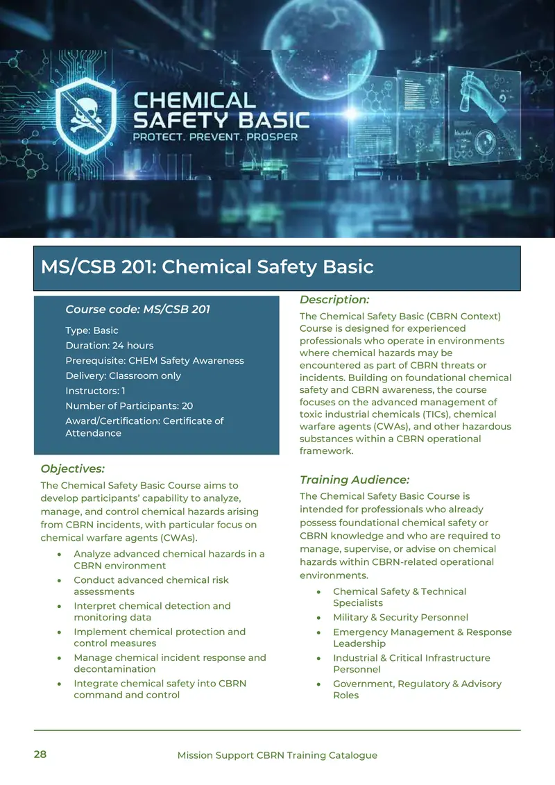 Training Catalogue, page 28 of 68