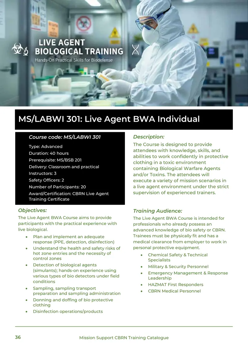 Training Catalogue, page 36 of 68