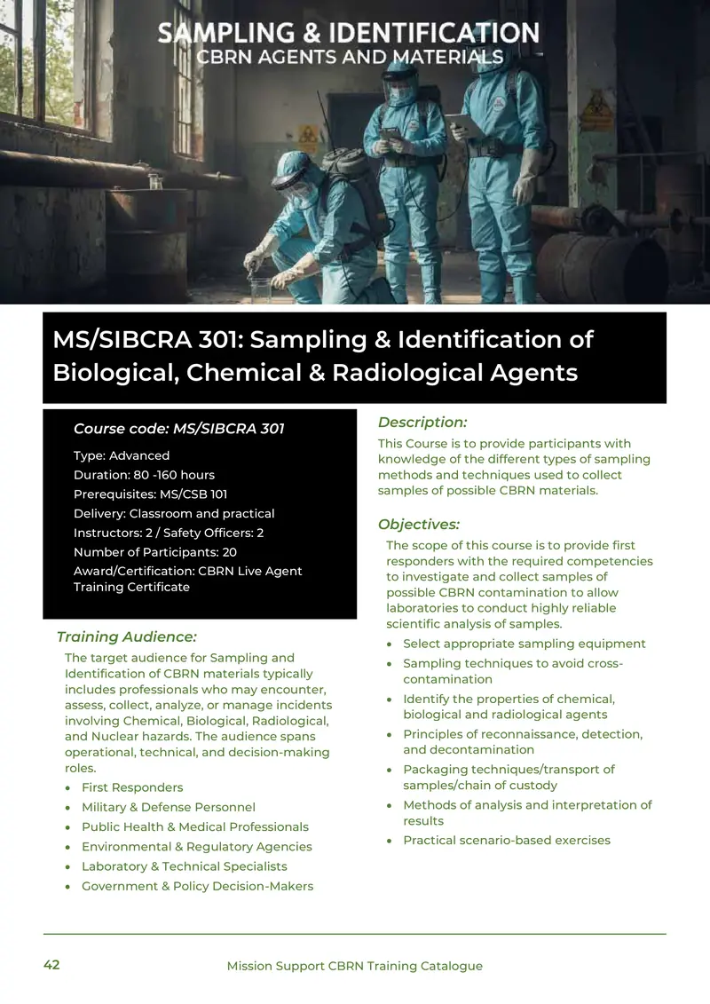 Training Catalogue, page 42 of 68