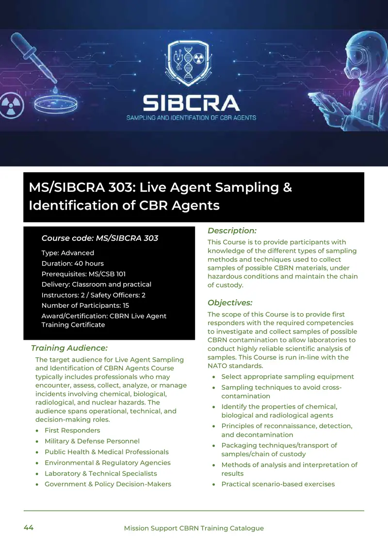 Training Catalogue, page 44 of 68