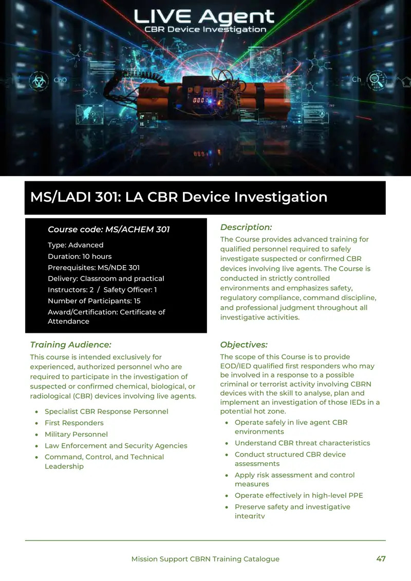 Training Catalogue, page 47 of 68