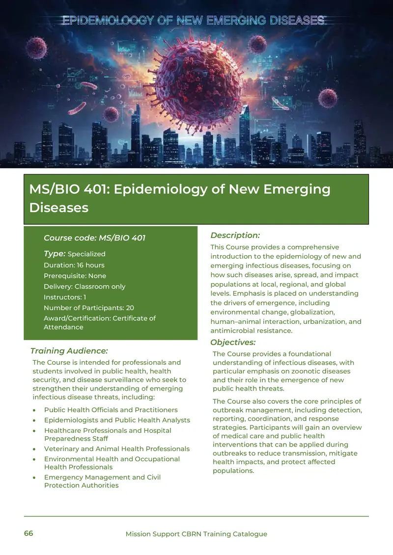 Training Catalogue, page 66 of 68